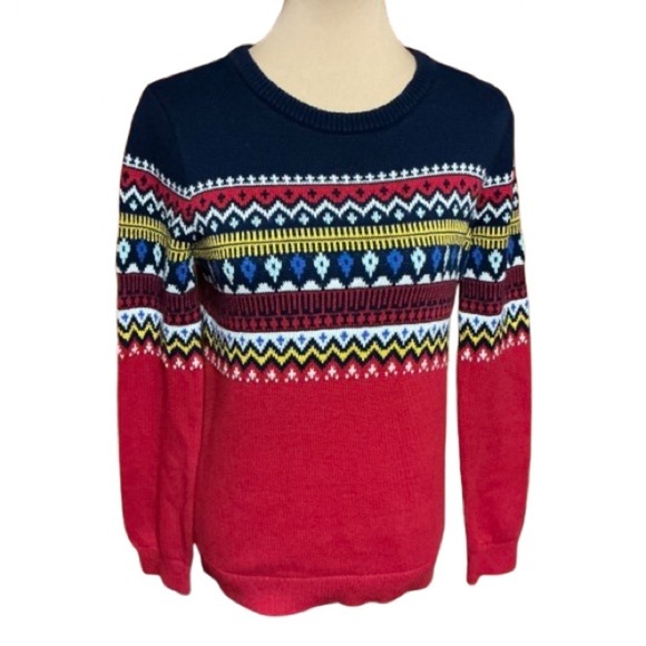Lands' End Sweaters - 3 for 20 $ bundle Lands End Fair Isle Cotton Sweater